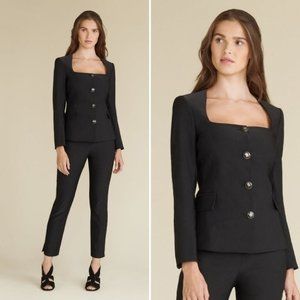 NWT! VERONICA BEARD RIA COLLARLESS JACKET Size 2